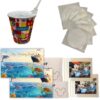 Universal Cup Lids (50 Pack) & Autograph Book Photo Album (2-Pack) Combo
