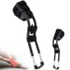 Universal Hands-Free Crutch for Adults, Single-Leg Walking Aid for Sprained Ankle, Secure Wrap-Around Thigh Support, Fits Thigh 49-65cm, 100kg Capacity, Easy to Assemble