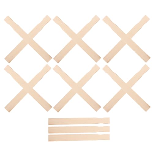 Uonlytech 15pcs Khaki Wooden Paint Stirrer Sticks for DIY and Home Improvement, 9 Inch Flat Wood Mixing Sticks with Smooth, Splinterless Texture to Reduce Hand Fatigue and High Resistance