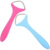 Uonlytech 2pcs Women Manual Facial Hair Remover Spring Epilator with Stainless Steel and Pp Material, Easy to Use and Suitable for Daily Face Hair Removal