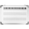 Uonlytech Double-Sided Erasable Music Staff Whiteboard for Classroom and Music Education with Metal Painting and Aluminum Alloy Frame, Smooth Surface Without Burrs, for Students and Training