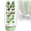 UORDBY Hydroponic Growing System Tower with LED Lights 11layers