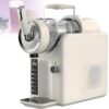 UORDBY Slushie Machine,1.8L Self-Chilling Slushy Maker, 2-in-1 Slush Dispenser Soft Serve Ice Cream Maker,5 Presets, No Ice Needed Slushy Machine, Auto Clean, for Home & Party Beige