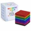 Upgraded Creative 1000Pcs ! Upgraded 3mm Ball Construction Desktop, Hand Relaxation Toy, Office Soft Rubber, Suitable for Ages 16 and up