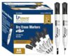 Upgrade Office Supply Dry Erase Markers, Black, Low Odor Ink, Chisel Tip, 40 Count