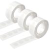 UPINS Glue Points Dots, 300Pcs Balloon Glue Adhesive Dots Double Sided Removable Glue Tape Dots for Balloons Crafts Decoration, 10 mm