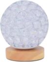 UPRENXIAO Bedside Lamps Internet Celebrity Art Creative Personality Warm Decoration Crystal Tennis Table Lamp Nightstand Dorm