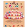 UPROMI First Day of Preschool Pre K Bracelet Prek Back to School Gifts