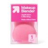 Up&up Makeup Sponge, Latex-Free Makeup Sponge for Liquid & Cream Foundation, Soft Memory Foam, Hypoallergenic, Vegan, 1 Ct