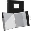 Uquelic Binder with Dividers, Multi Pocket Folder, 12 Letter/A4 Pockets