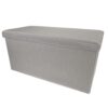 Urban living Storage Box, Fabric, Light Grey, B0C2GXVGXM