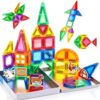 URMYWO Magnetic Building Tiles, 36 Pcs Magnetic 3D Blocks Construction Playboards, STEM Creative Educational Toys for Kids Ages 4-8, Preschool Kindergarten Game, Farm Theme, Boy Girl Birthday Gifts