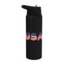 USA American Flag Patriotic Red White Blue Stars & Stripes Stainless Steel Insulated Water Bottle