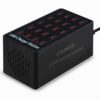 USB Charging Station,100W 20-Port Multi Smart Safety Fast Charger Station for Phone Tablet Watch Headphone PS, Compact Desktop Charger Home Office Travel
