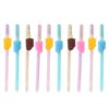 USHOBE 10 Pcs Cartoon Gel Pens Creative Pendant Pens with Chocolate Ink for Office Signature and Marking Important Things, Plastic Material, for Business and School Use