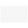USHOBE 15pcs Liquid Chalk Markers Erasable Pens for Blackboard and Glass, Lightweight Abs Material, Convenient for School Use, White Color Chalk Pens