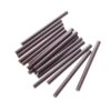 USHOBE 16pc Coffee Color Hot Melt Glue Sticks Eva Material High Viscosity Adhesive Sticks for Plastics and Florists DIY Art Crafts Repair
