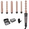 USHOW Curling Iron, Curling Wand Set