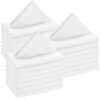 Utopia Home White Cloth Napkins [20x20 Inch, 288 Pack] - Bulk Pack for Restaurants, Hotels, Catering and Banquets - Washable and Reusable
