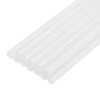 uxcell Mini Hot Glue Sticks for Glue Gun 7mm x 200mm White 12pcs