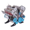 V8 Engine Model Kit that Works, Motorized Metal Assembly Mechanical Model