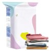 Vacuum Storage Bag No-Pump Compression Organizer For Bedding