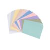 Vaessen Creative 10429-007 Felt Multipack-10 Pastel Colours 1 mm-30 Sheets for Crafts & Sewing Costumes, Flowers and Decorations, Pastel, A5 (15 x 20 cm) x 1 mm, 30 Pieces