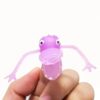 Vaguelly 12pcs Plastic Dinosaur Finger Puppets, Safe Material Mini Dinosaur Finger, Party Favors and Giveaways for Birthday Parties and ’ Playtime Random Color