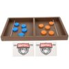 Vaguelly Interactive Chess Game Board, Educational Plastic Bouncing Chess Set, Strengthen Parent Relationship, for Family Gathering Fun Random Color