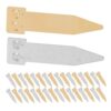 Vaguelly Science Experiment Kit for Safe and Copper and Zinc Strips 60pcs Supports Creative Experiments Physics Educational Set in Classroom and Family Learning