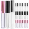 VALICLUD 30pcs Ml Refillable Empty Lip Gloss Tubes for DIY Lip Balm with Firm Plastic Material Reusable Gloss Containers and Women