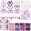 Vanblue 110 Pcs Kpop Party favors Popular Singer Party Friendship Gifts Set Birthday Decorations Supplies, Paper Glasses Goodie Bag Stuffers Gift for Girls Boys Women 80s Y2K Kpop Disco Fans