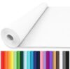 Vanhench 48"x1500" (125') White Bulletin Board Paper, Wrapping Paper, Art Kraft Paper for Easel Painting Drawing Sketching, Chart Poster, Floor Covering, Crafts Gift Wrap, 80GSM 55LB