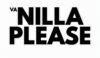 Va'Nilla Please Funny Quote Sticker, Black Bold Text