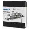 Vanrtto Hardcover Sketch Book, Square Mixed Media Sketchbook 10x10 Inch