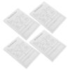 VANZACK 400pcs Book Review Note Cards Set for Teachers and Literature Enthusiasts, White Paper Reading Log and Book Tracker with 4 Cards Per Pack, for Classroom and Back to School Supplies