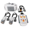 VAOEVA 5-in-1 Motor Kit Compatible with Most Stud Building Blocks, Motor Set with Powerful Motors, Advanced Remote Control Functionality, Wide Compatibility