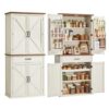 VASAGLE Pantry Cabinet, Tall Storage Cabinet with Drawer, 70.3-Inch