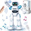 VATOS Robot Toys for Kids - Smart Talking Voice Remote Control Robot