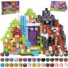 Vdealen 300 PCS Magnetic Blocks-Magnetic Building Blocks, Stacking Magnetic Cubes Toy for Kids, STEM Montessori Sensory Toys for Boys and Girls Age 3 4 5 6 7 8 9 10 11 12 Christmas Birthday Gift