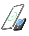 VDPKEXS 5000mAh Magnetic Portable Charger, Ultra Slim Wireless Power Bank,Travel Essentials USB-C Battery Pack Compatible with iPhone 17/16/15/14/13/12 Series (Black)