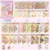 VeeGeeQ 20 Sets DIY 3D Sticker Scene for Kids Girls Boys, Kawaii Cute Mini Scene Sticker, Cartoon Animal Scene Book, Make Your Own House Sticker Book, Therapy for Adults Relief Stress Pass The Time