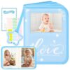 Veicevol My First Baby Photo Album Holds 21 4x6 Photos Blue