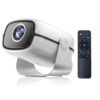 Veidoo Portable Projector, 200 ANSI Lumen, Auto Vertical Correction, Smart Android OS WiFi and Bluetooth, 4K 1080P Support, Built in App, 180° Rotation, Mini Projector for Bedroom, Movie, Outdoor
