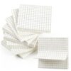 VELATYVIO 9 Pads Grid Sticky Notes 3 x 3 Inch Graph Lined Post it Notes