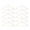 Velvet Clothes Hangers, 10 Pack Swivel Closet Hangers
