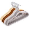 Velvet Hangers 40 Pack – Non-Slip Slim Clothes Hangers with Swivel Hook