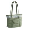 Vera Bradley Women's Small Original Vera Tote Bag – Vineyard Green Chambray