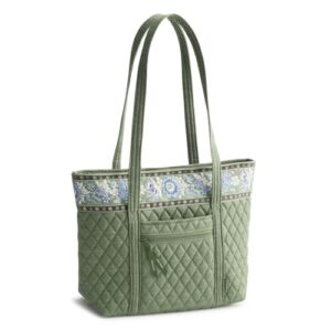 Vera Bradley Women's Small Original Vera Tote Bag – Vineyard Green Chambray