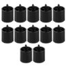 VERDANVERSE 12pcs Plastic Tape Dispenser Core Replacement Roller, Lightweight and Universal Compatibility Tape Holder Insert for Desktop Office Supplies, for Mobile Work Environments